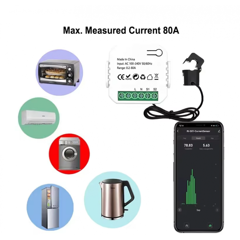 Tuya Energy Monitor MS01 view 7