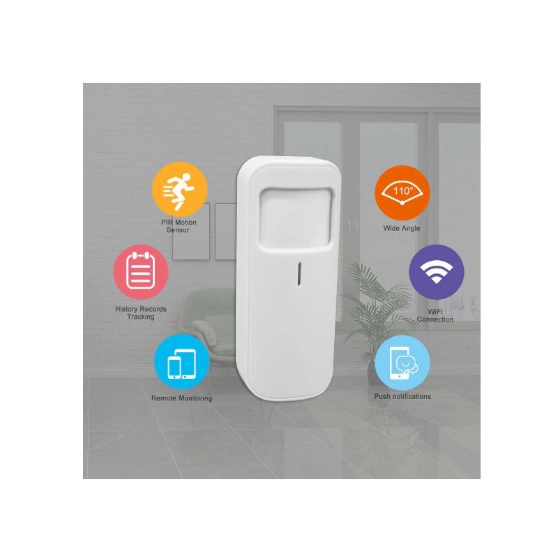 Tuya WiFi PIR Motion Detector WL-808WT view 2