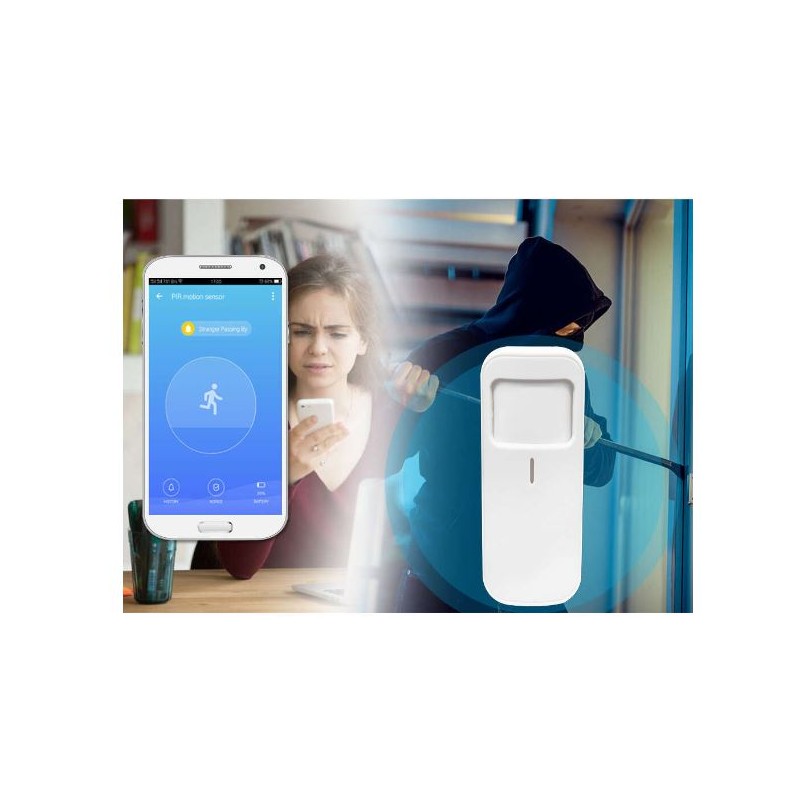 Tuya WiFi PIR Motion Detector WL-808WT view 4