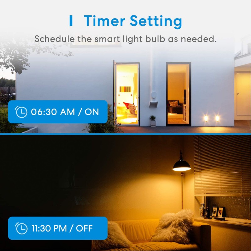 Tuya Smart Bulb RGBCW 9W E27 view 4