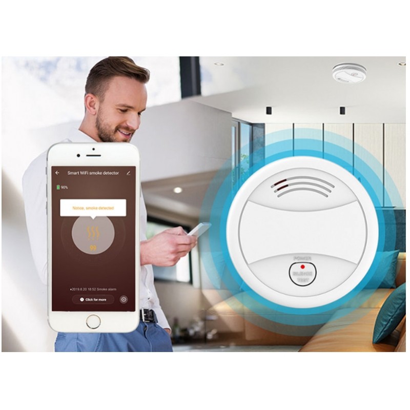 Tuya WiFi Smart Smoke Detector view 3